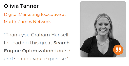 Google SEO testimonial 1